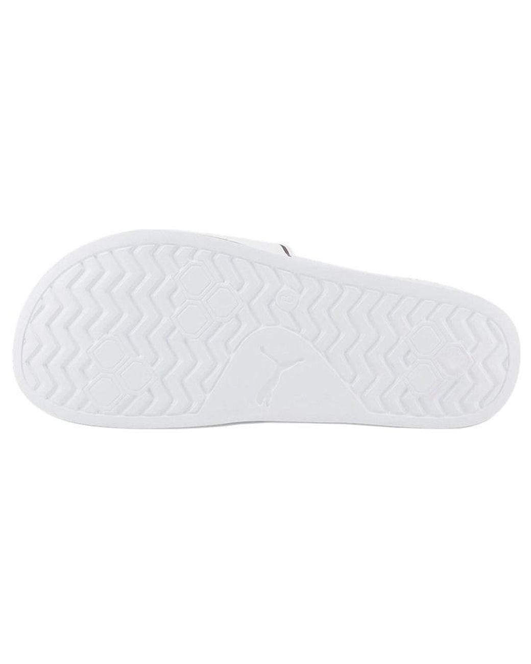 PUMA White Leadcat 2.0 Slide for men