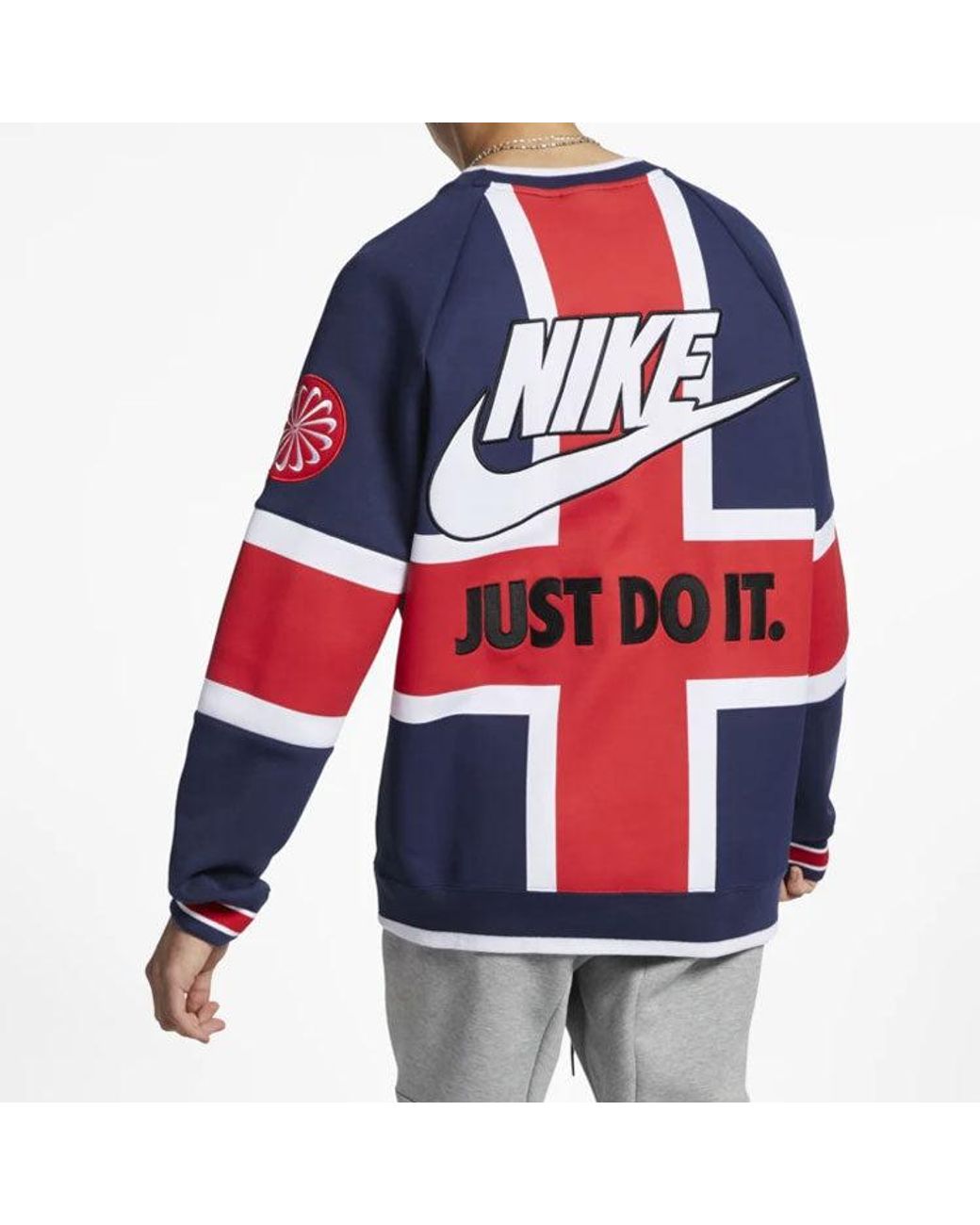 Nike Blue City Limited London Splicing 'Midnight University' for men