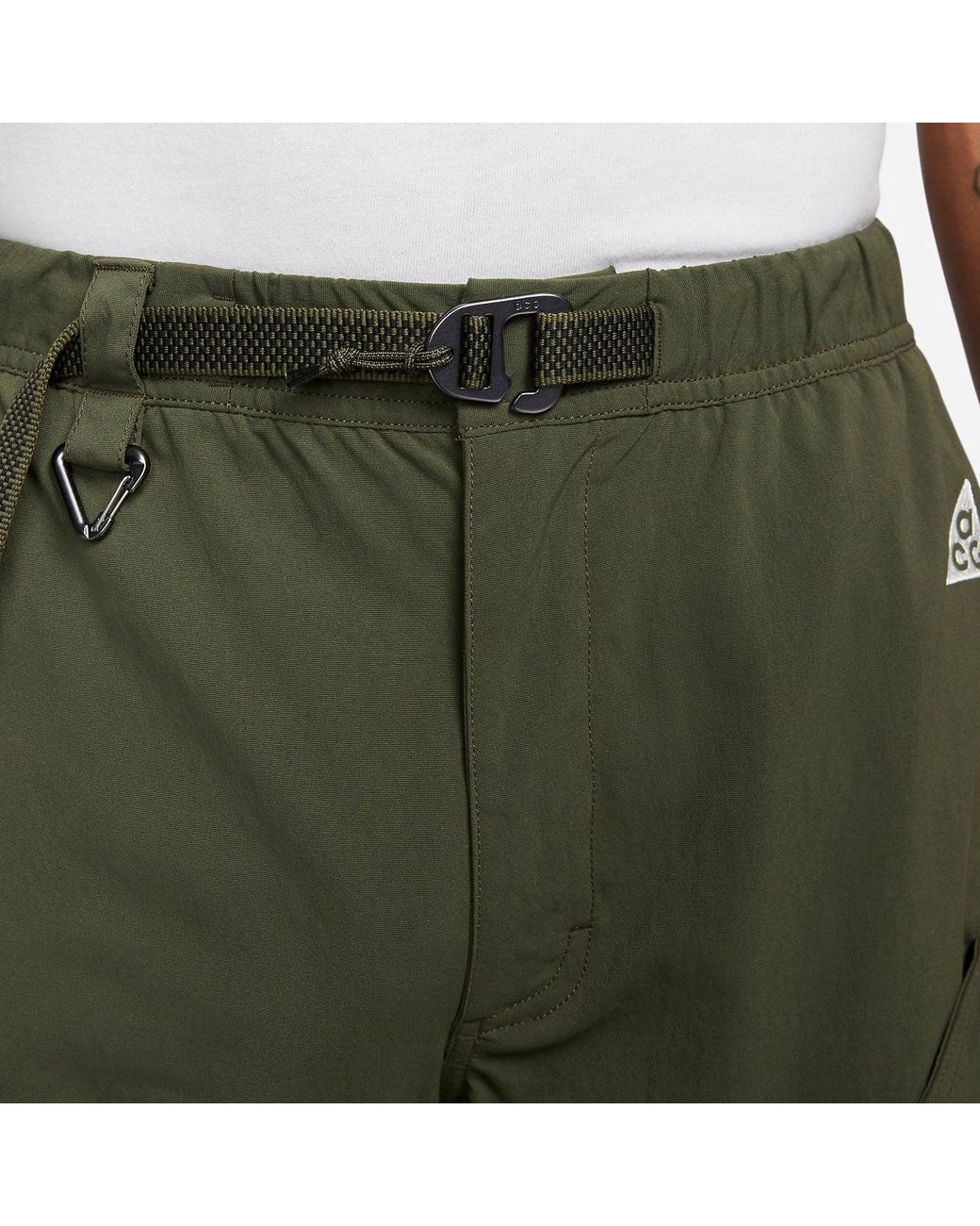 Nike Green Acg Smith Summit Cargo Pants 'Cargo Khaki' for men