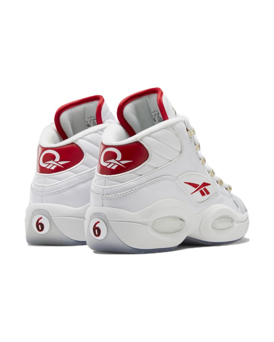 Reebok White Question Mid 'Dr. J' for men