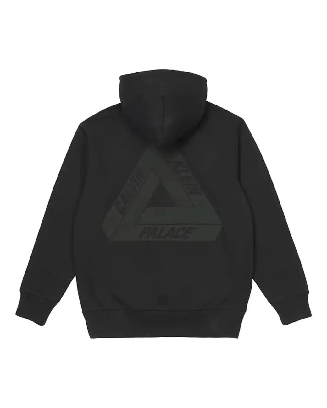 Palace Black X Calvin Klein Tri-Ferg Hoodie for men