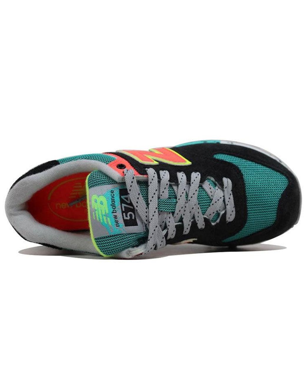 New Balance Red (Wmns) 574 Neon'