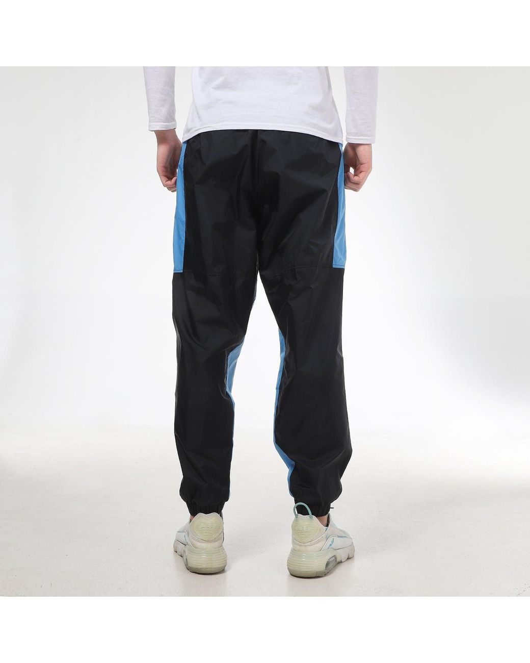 Nike Black Los Angeles Lakers Colorblock Sports Training Knit Long Pants/Trousers Autumn for men