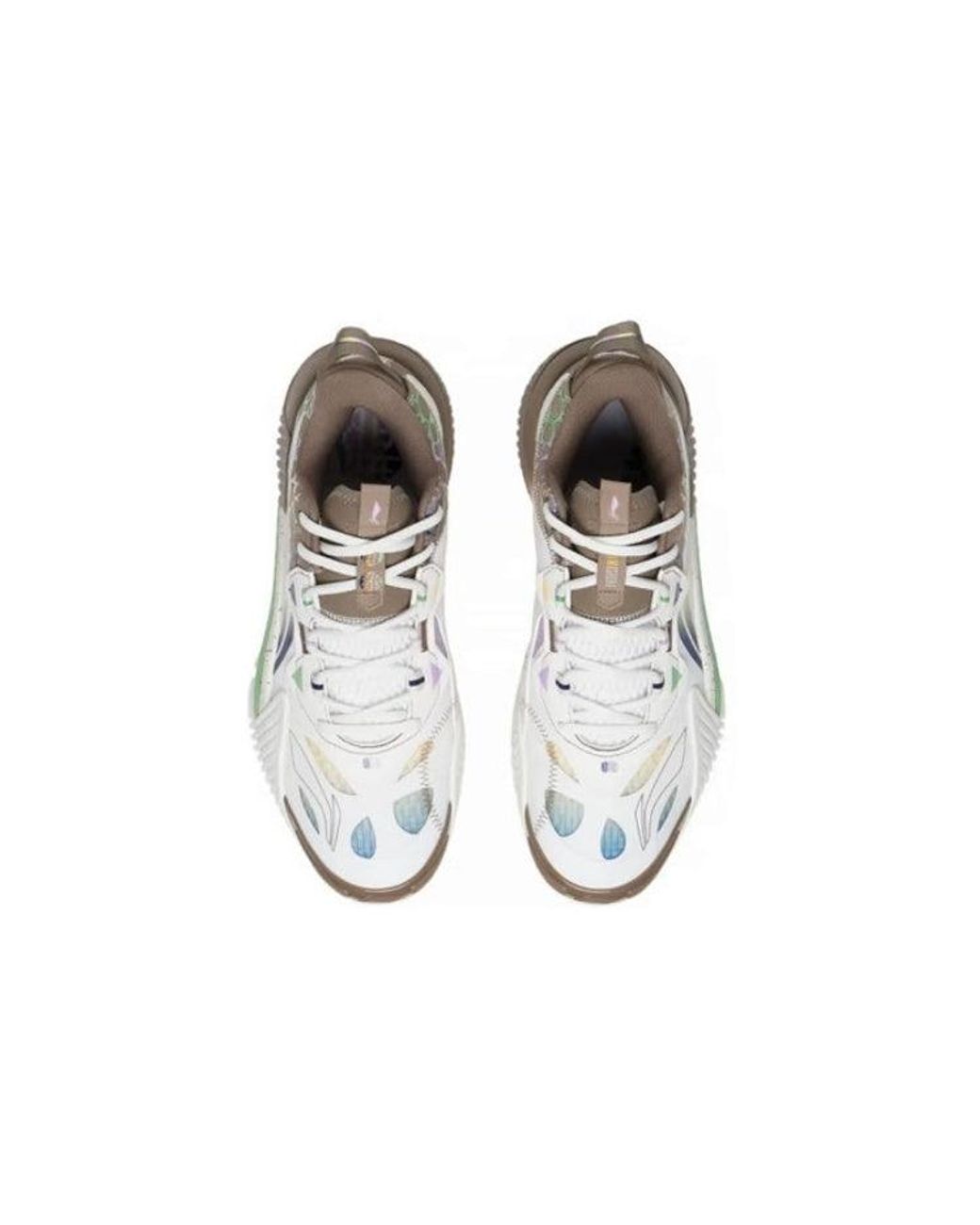 Li-ning White Badfive 2.5 Low 'Shanghai' for men