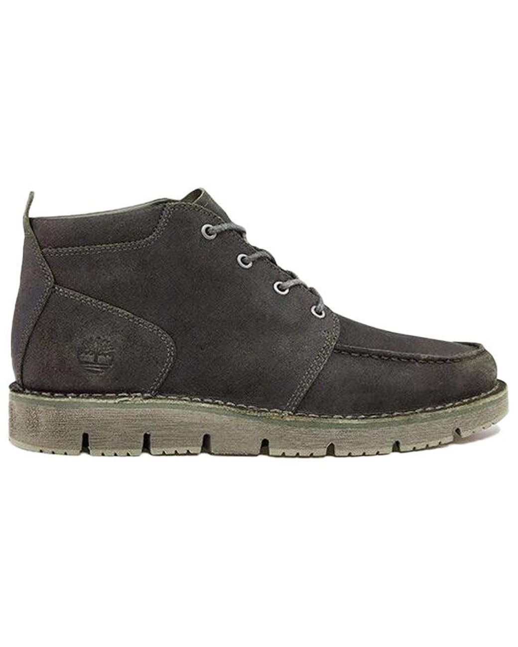 Timberland Black Sensorflex Wide Fit Chukka Boots Suede' for men