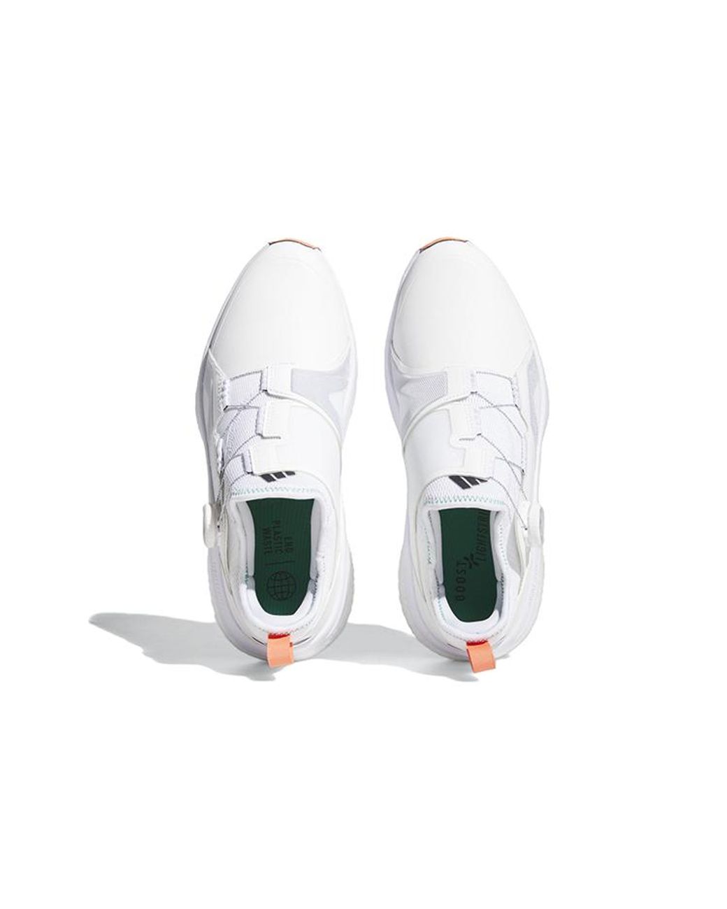 Adidas White Solarmotion Boa Golf Shoes 'Cloud Court' for men