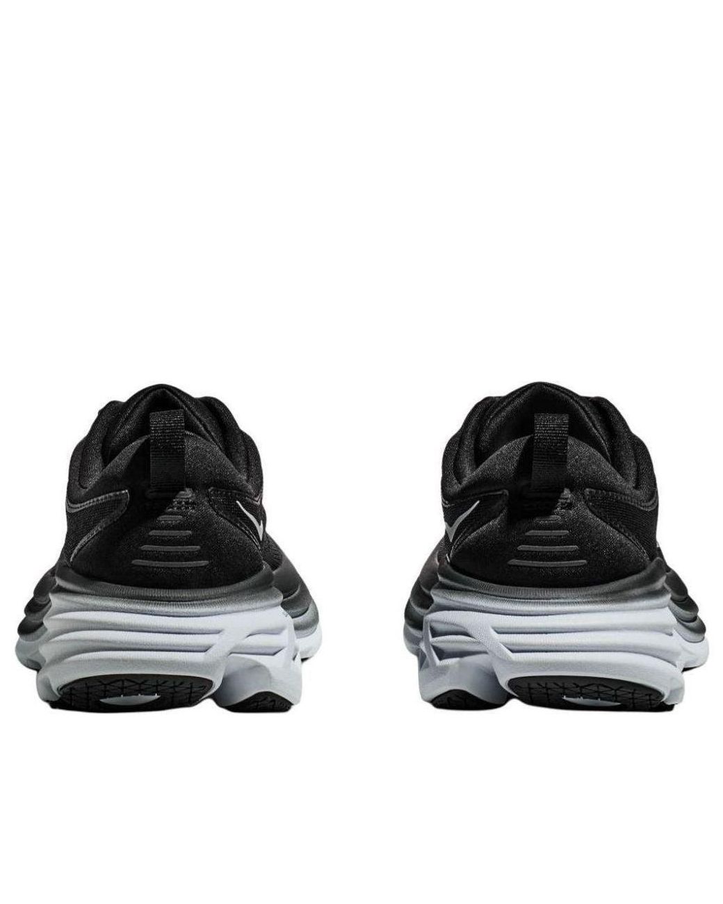Hoka One One Black Bondi 8 Extra Wide for men