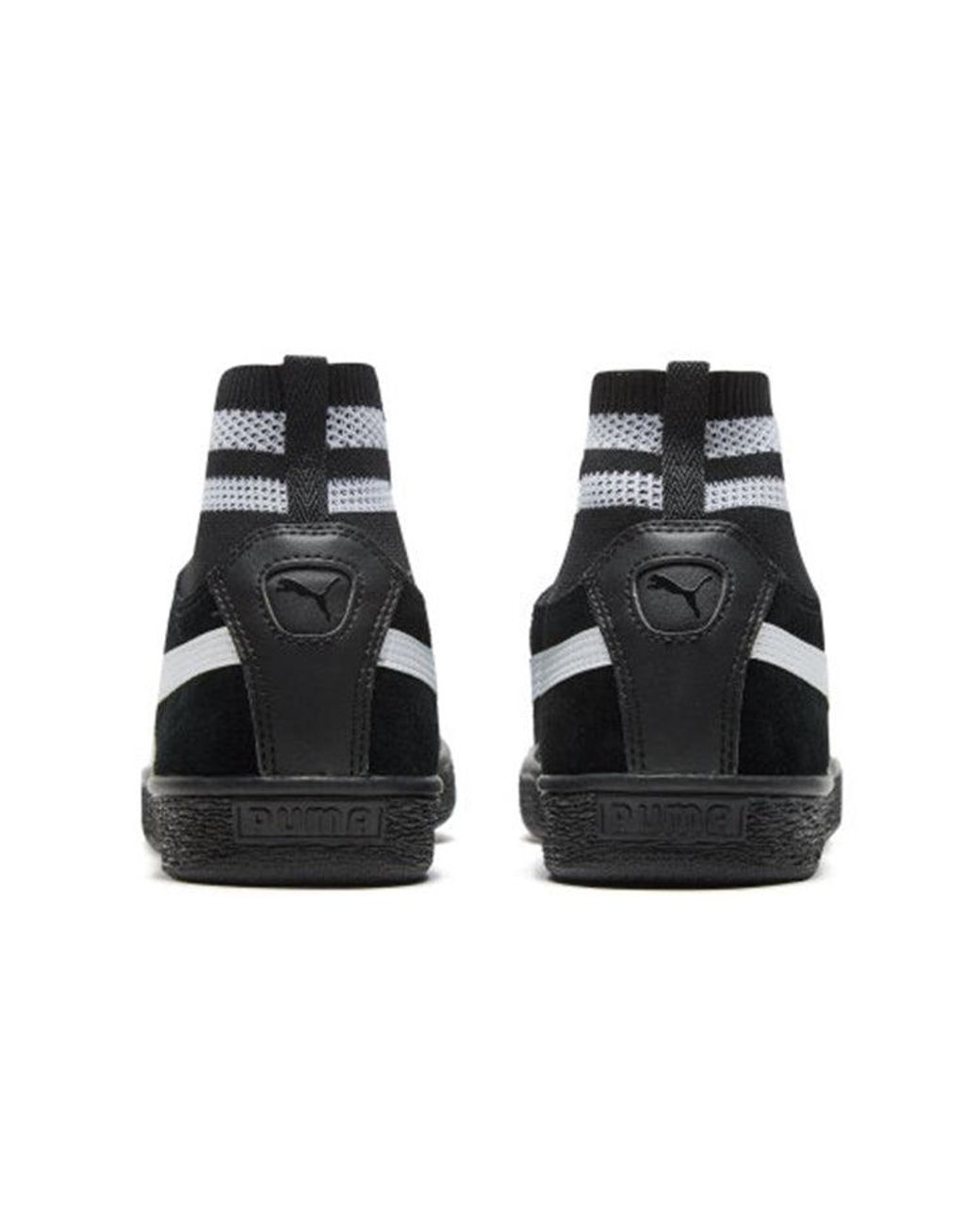 PUMA Black (Wmns) Suede Classic Sock Ii