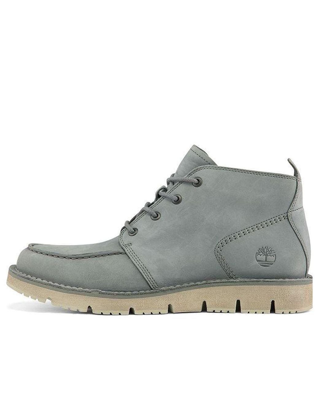 Timberland Gray Westmore Moc Toe Chukka Boots for men