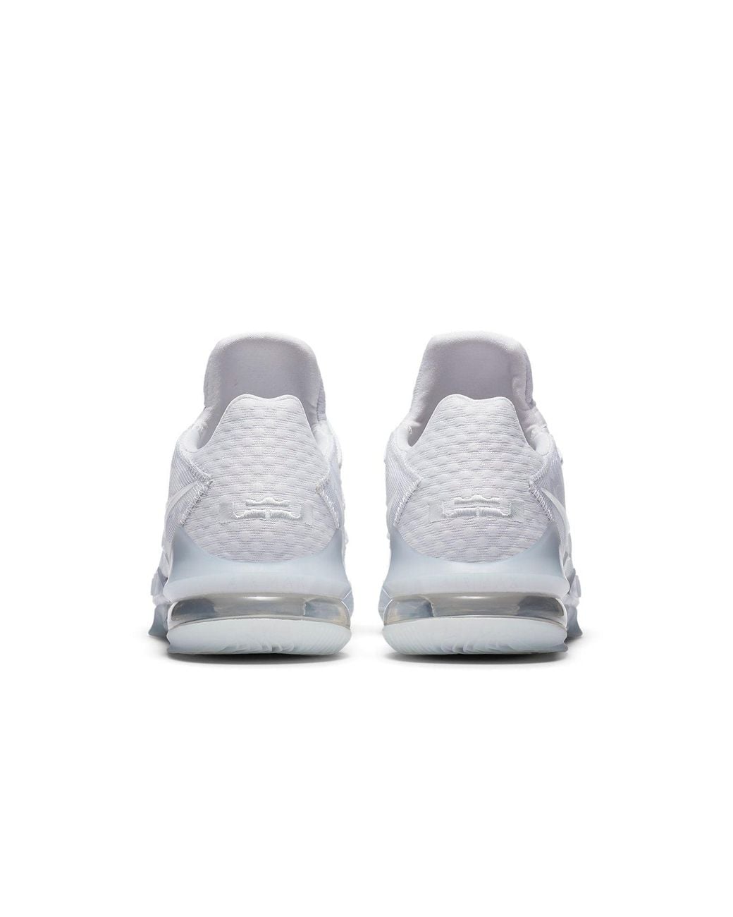 Nike White Lebron 17 Low Ep Camo' for men