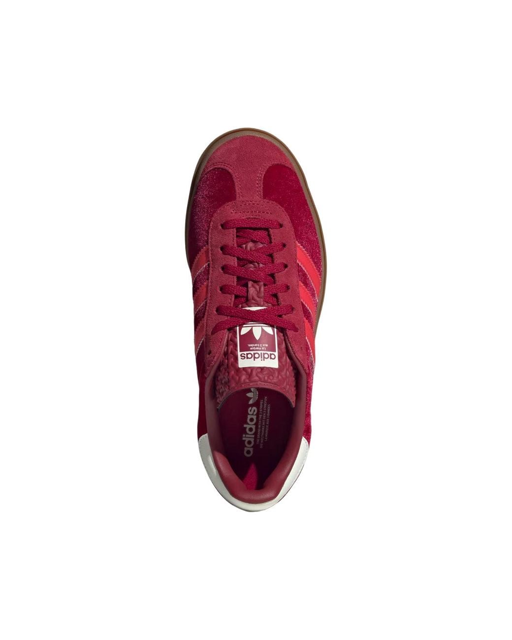 Adidas Red (Wmns) Gazelle Bold 'Bright Velvet'