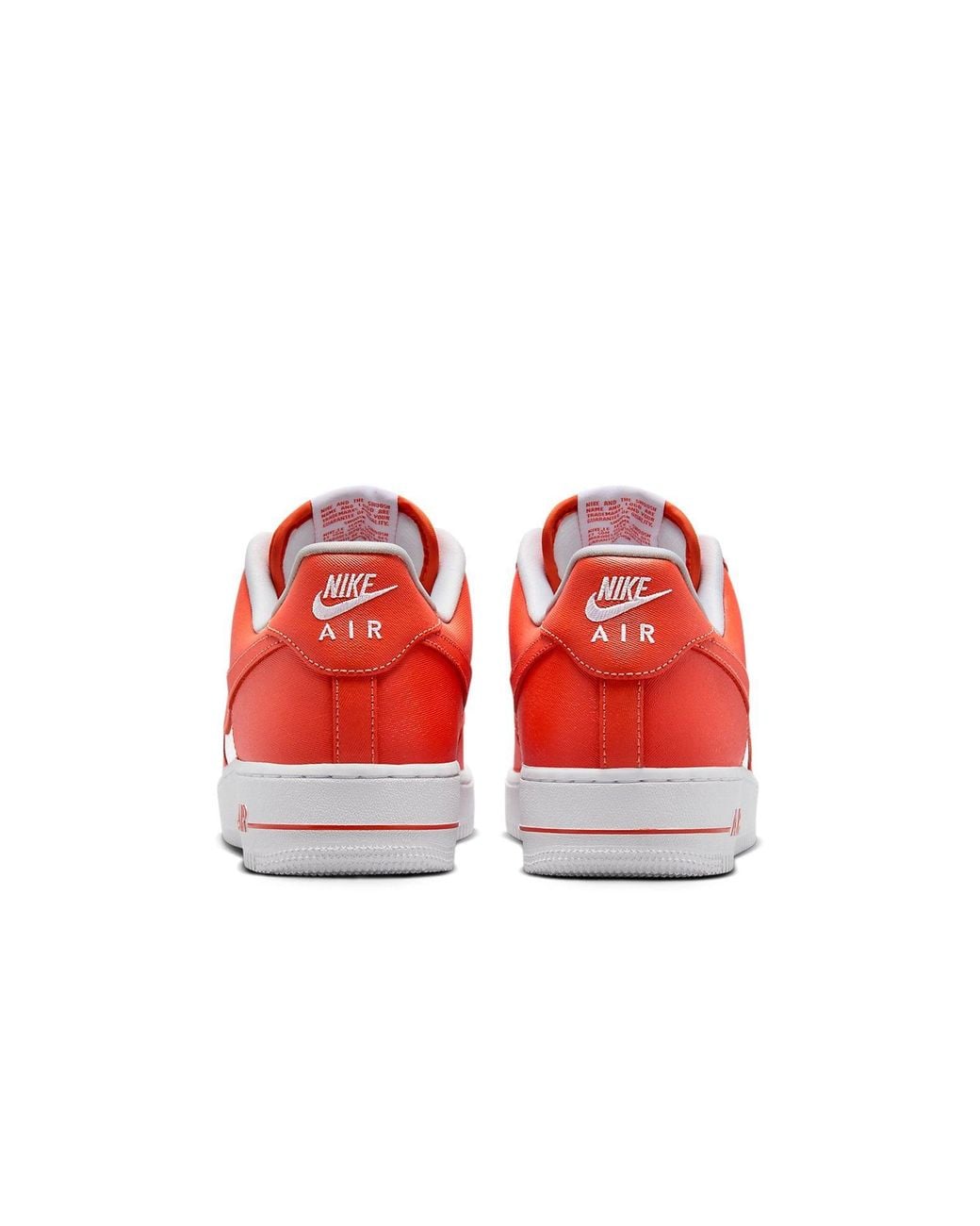 Nike Red Air Force 1 '07 Shoes for men