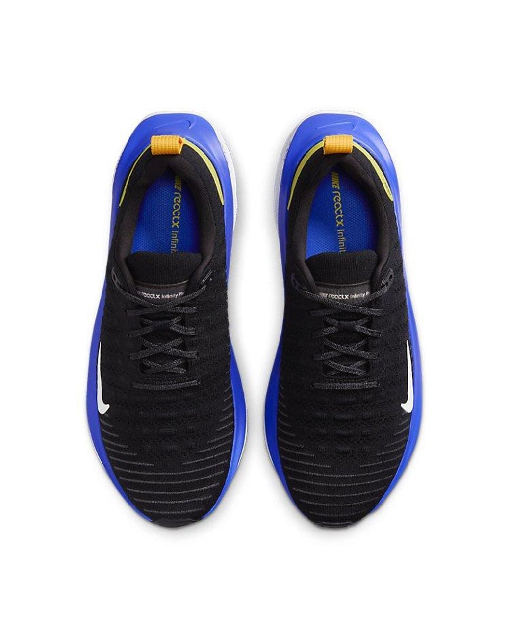 Nike Blue Reactx Infinity 4 Racer' for men