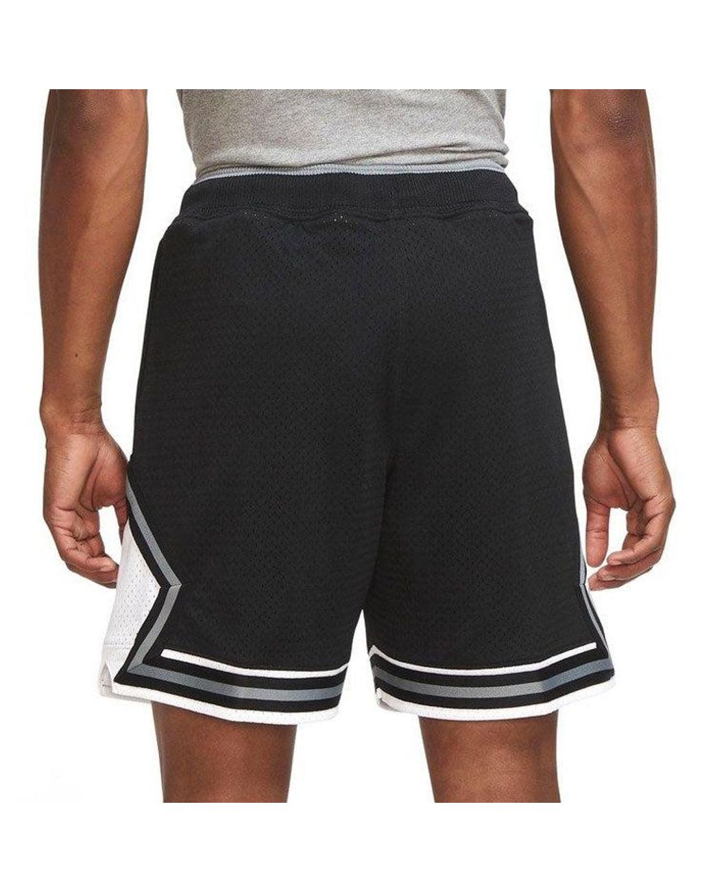 Nike Blue Essential Statement Splicing Stripe Basketball Sports Short Pant for men