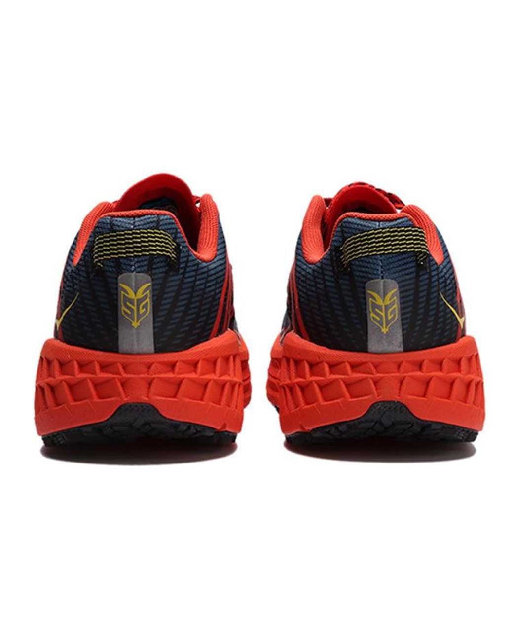 Hoka One One Red Speedgoat 4 Wide 'Fiesta Provincial' for men