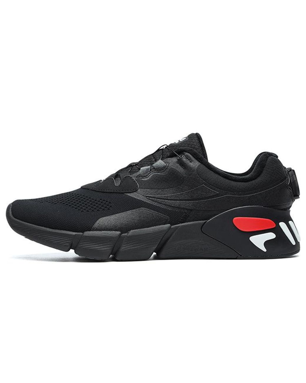 Fila Black Athletics Fleece Low-Top for men