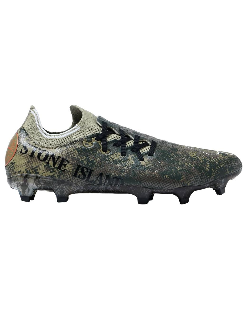 New Balance Gray X Stone Island X Raheem Sterling Furon V7 Pro Fg 'Camo' for men