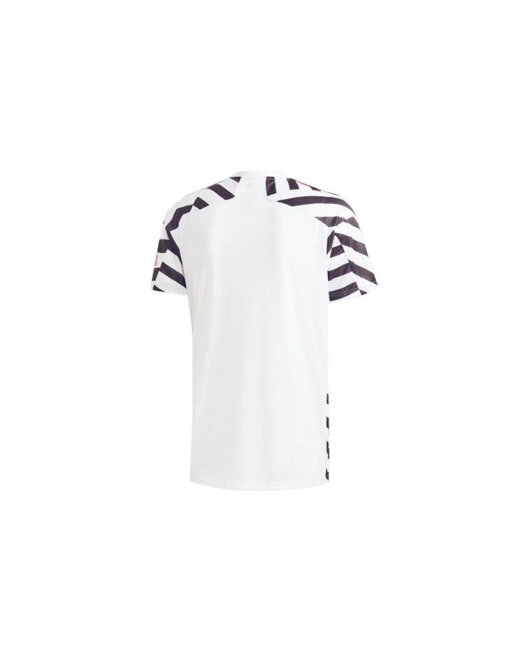 Adidas White Manchester United Away Fan Edition Sports Jersey for men