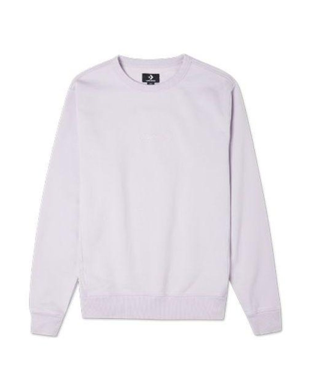 Converse Purple Jack Purcell Pullover Crewneck Sweatshirt 'Lilac' for men