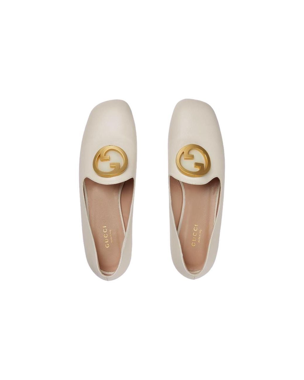 Gucci Metallic (Wmns) Logo Plaque Loafers
