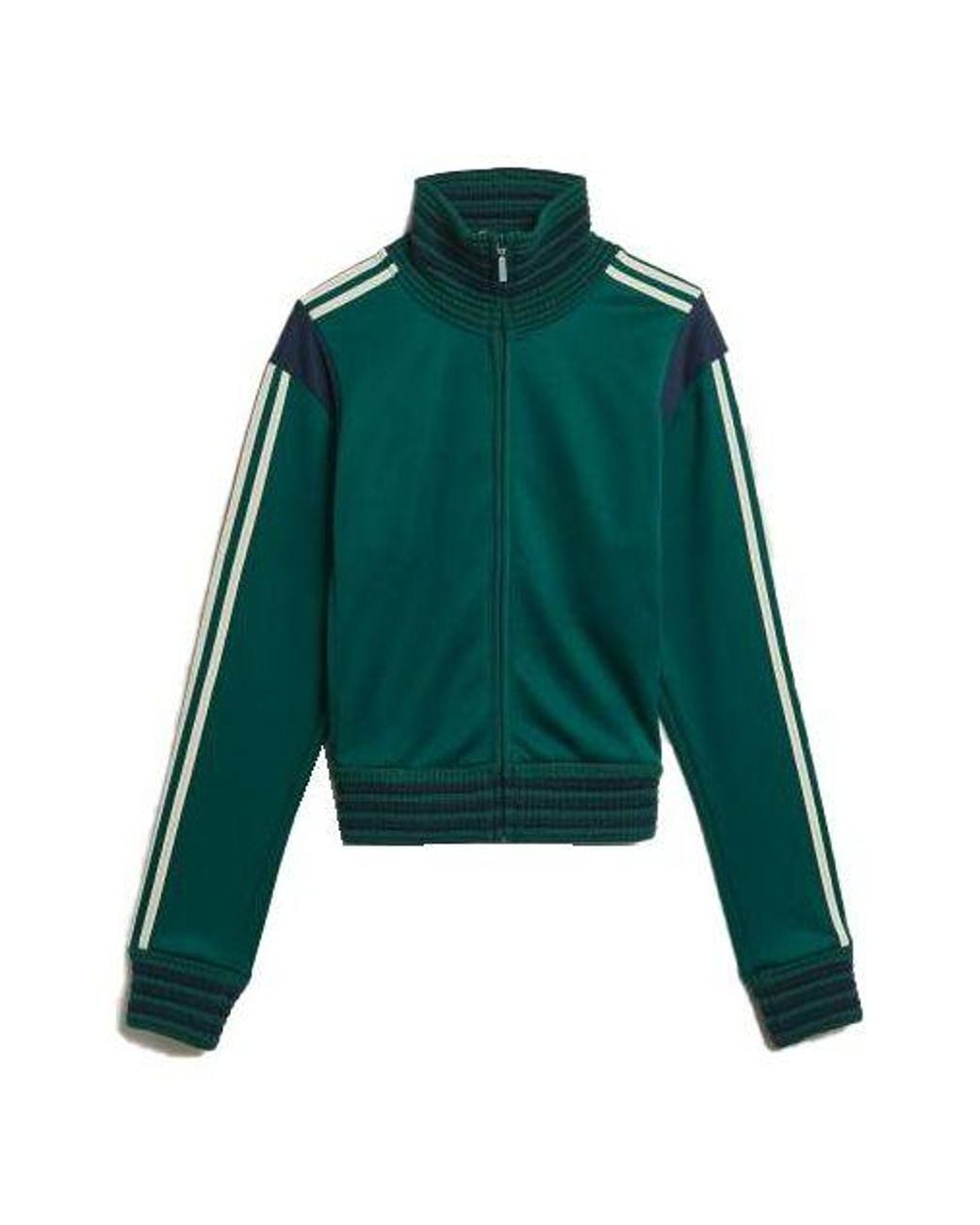Adidas Originas X Waes Bonner Crossover Stripe Ogo Sports Jacket Green for men