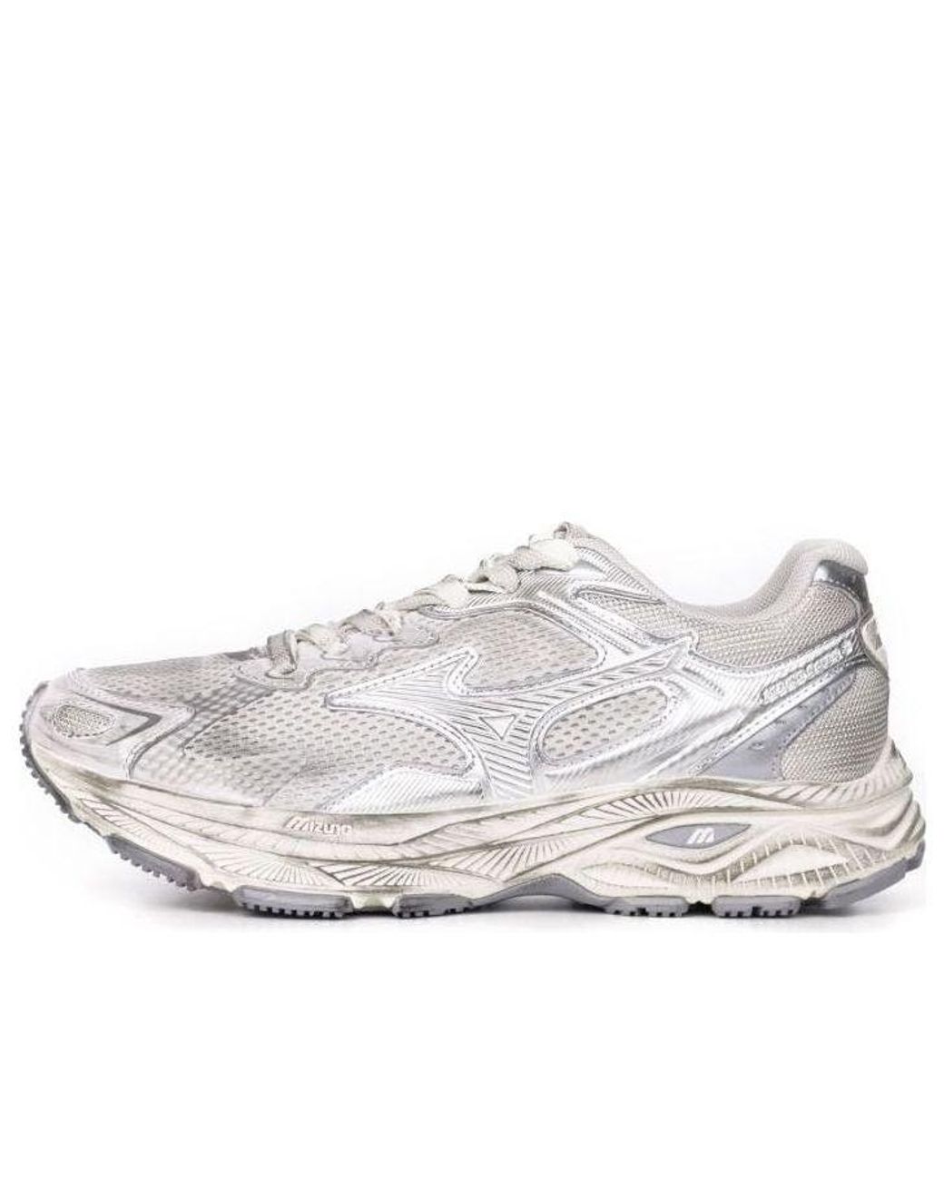 Mizuno White Racer S Metallic' for men