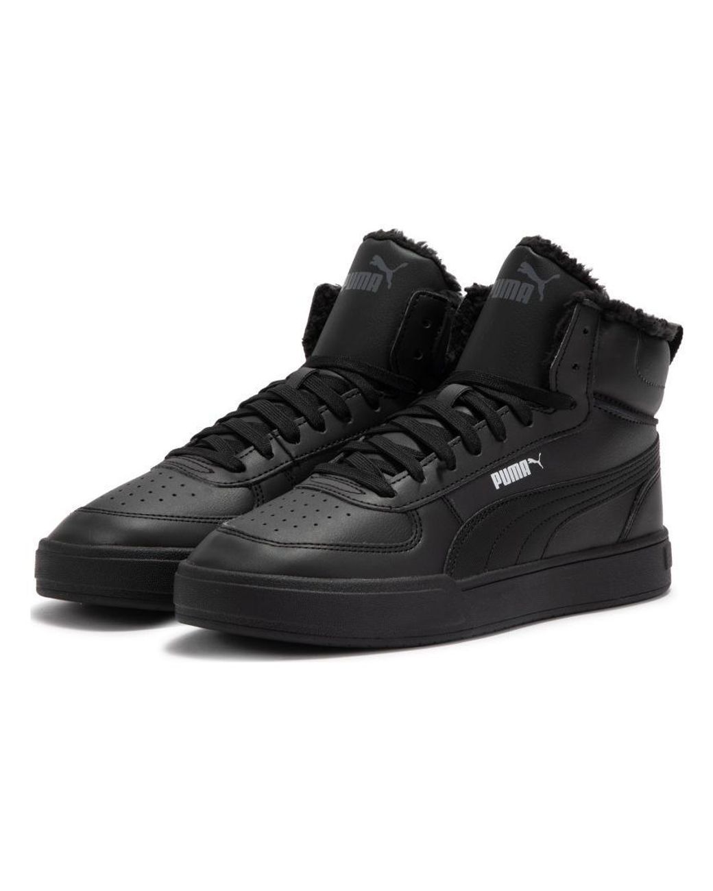 PUMA Black Caven Mid Wtr for men