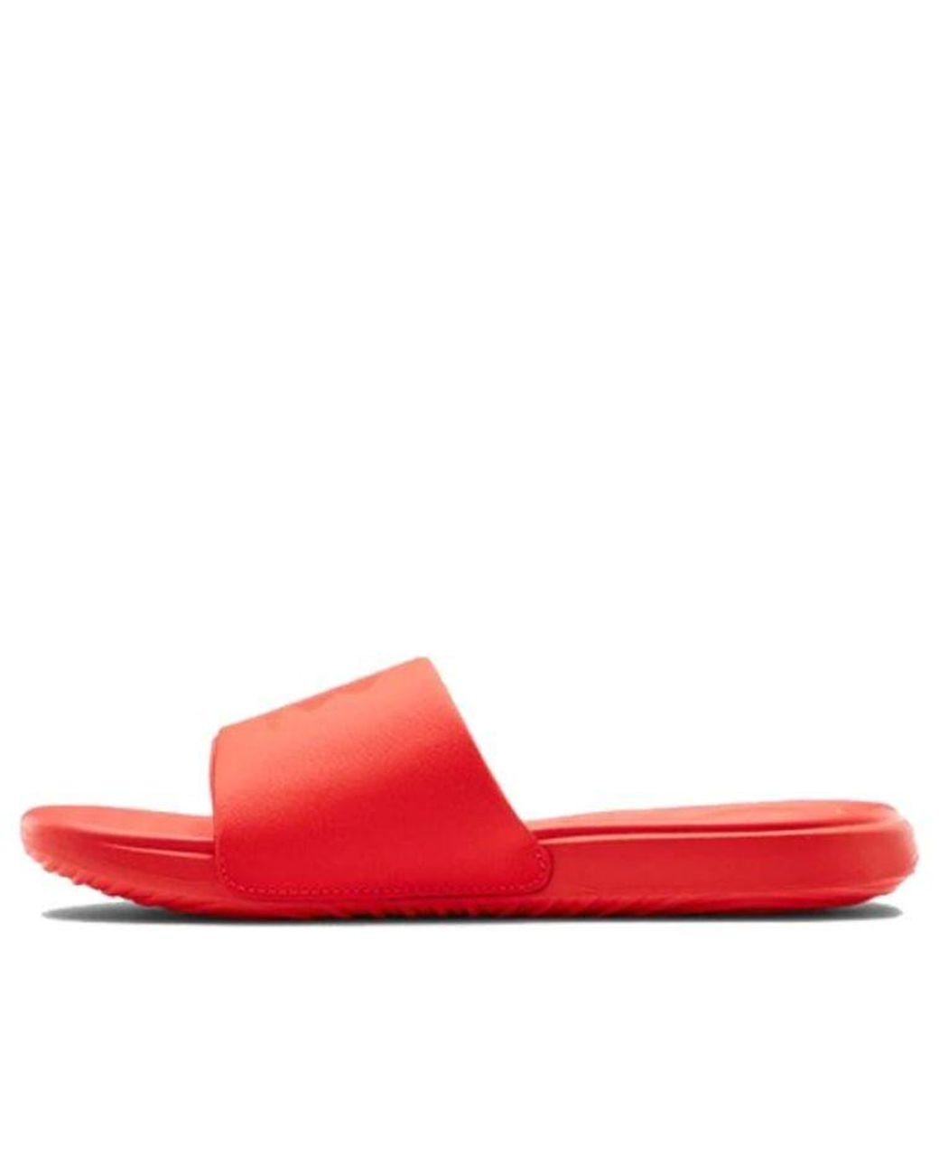 Under Armour Red Ansa Fixed Slide 'Beta' for men