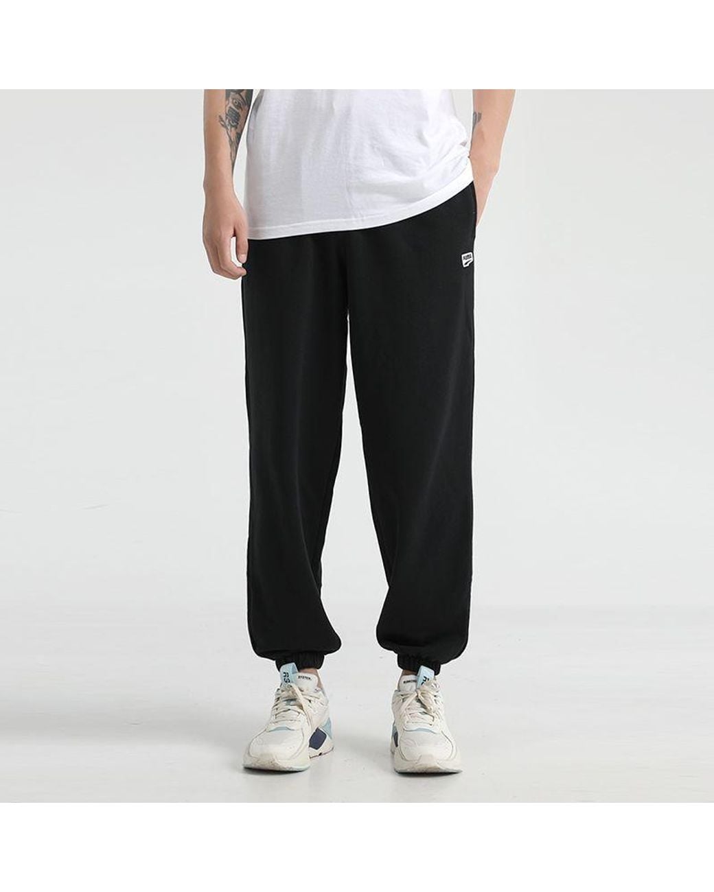 PUMA Black Downtown Pants for men