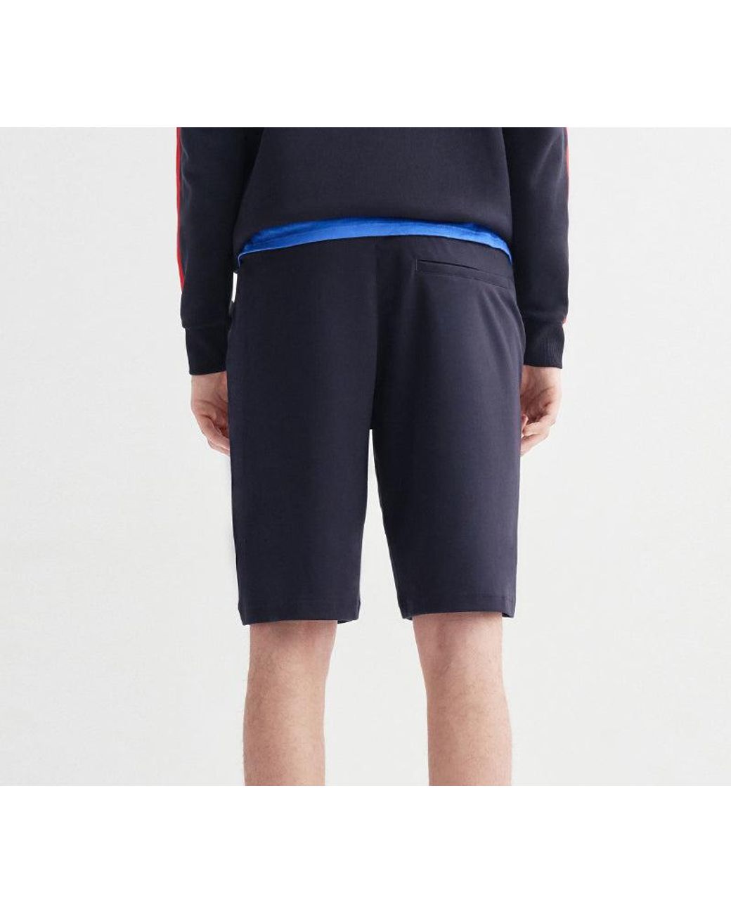 Fila Blue Logo Alphabet Printing Sports Shorts for men