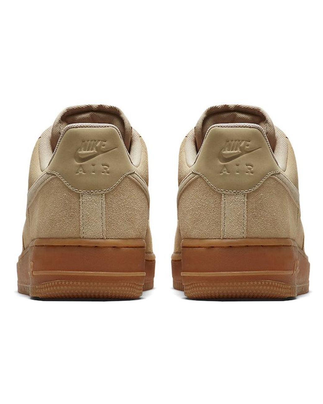 Nike Brown Air Force 1 '07 Lv8 Suede 'Mushroom' for men