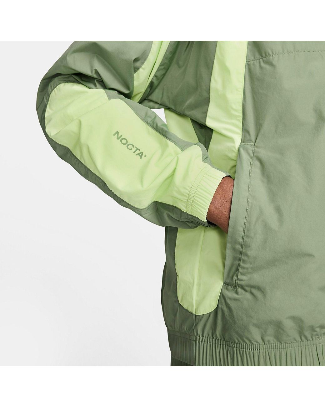 Nike Green X Nocta Drake Woven Track Jacket 'Oil' for men