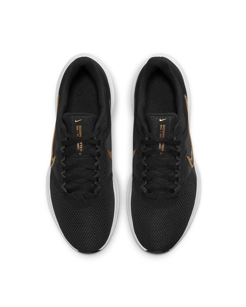 Nike Black Downshifter 11 Metallic' for men