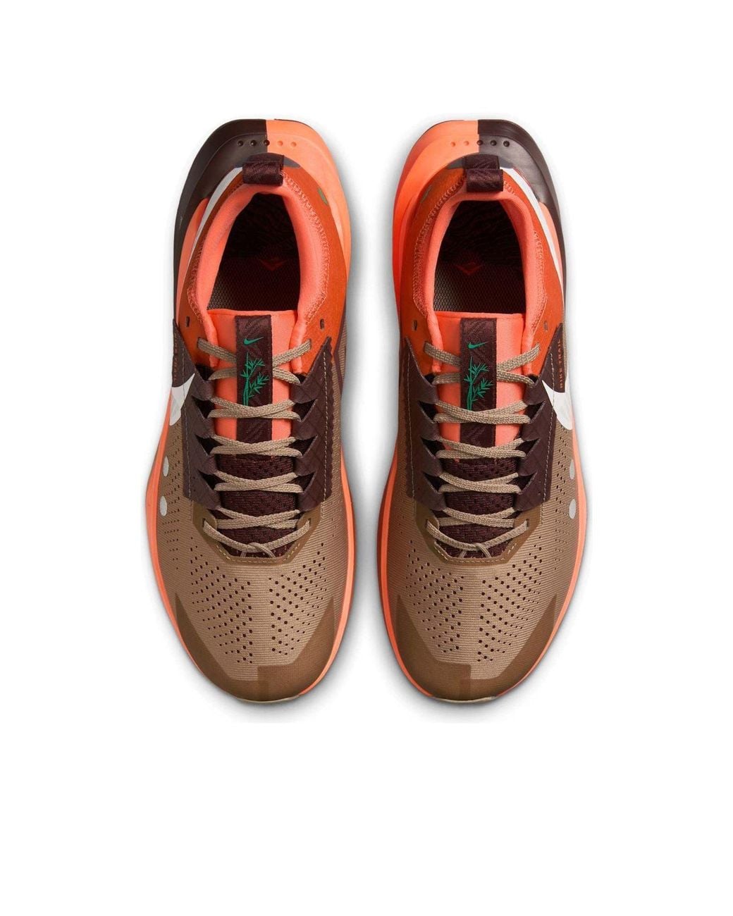 Nike Red Zoomx Zegama 2 'Khaki Hyper Crimson Burgundy Crush' for men
