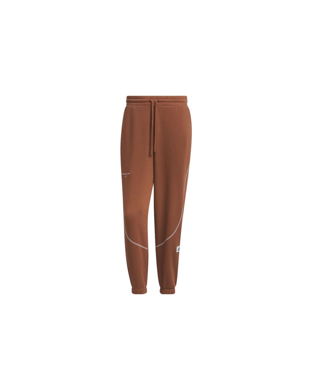 Adidas Brown St Side Knit Pants for men