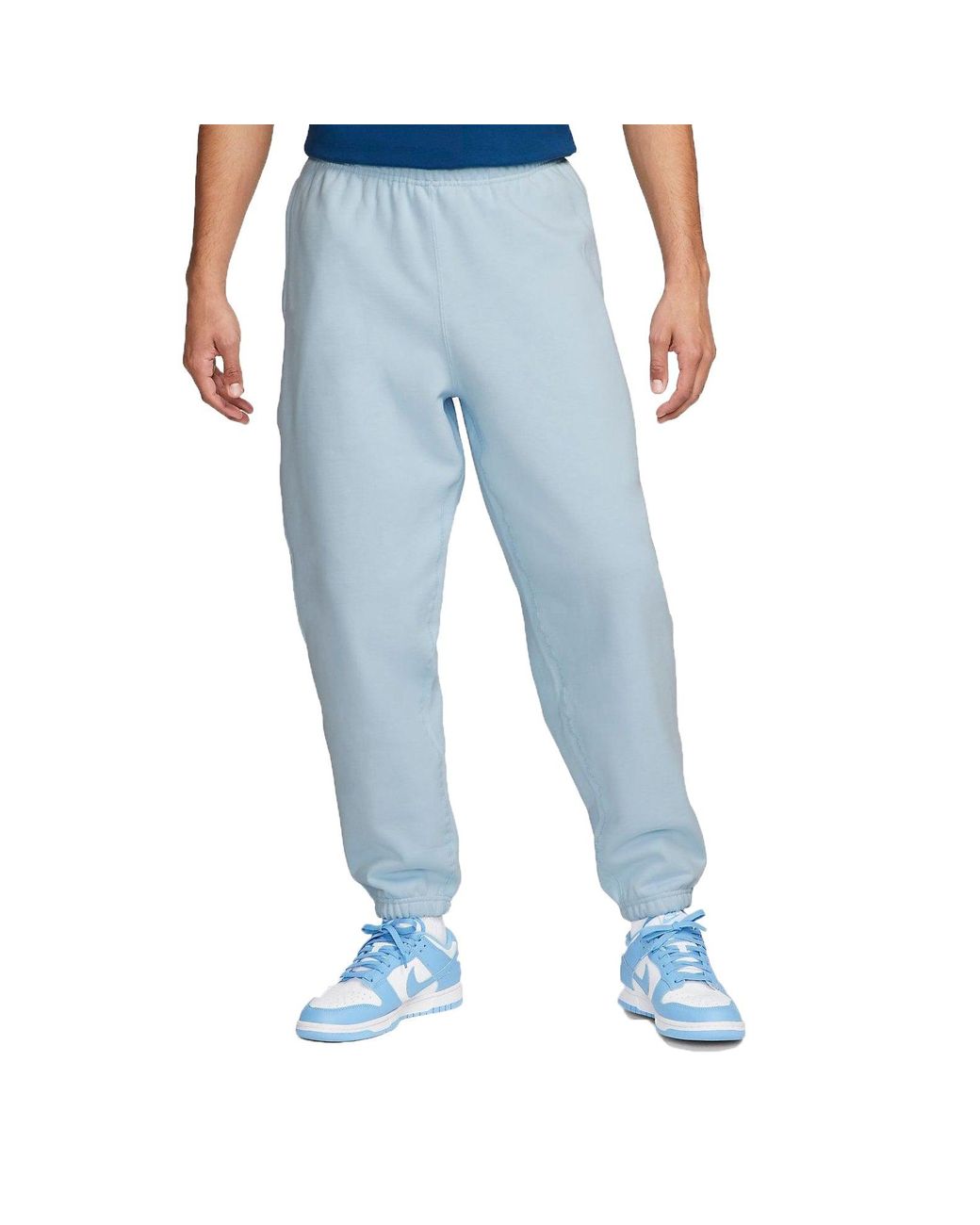 Nike Blue Lab Solo Swoosh Sweatpants 'Baby' for men