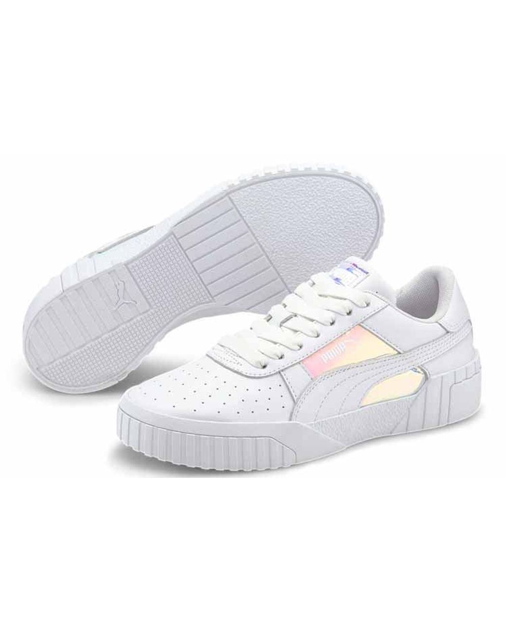 PUMA White (Wmns) Cali Glow Iridescent'