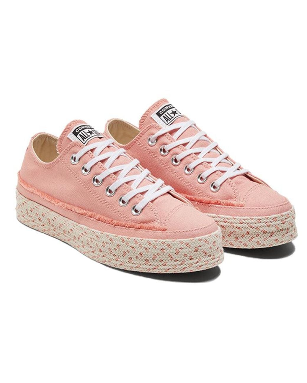 Converse Pink (Wmns) Chuck Taylor All Star Low 'Color Espadrille