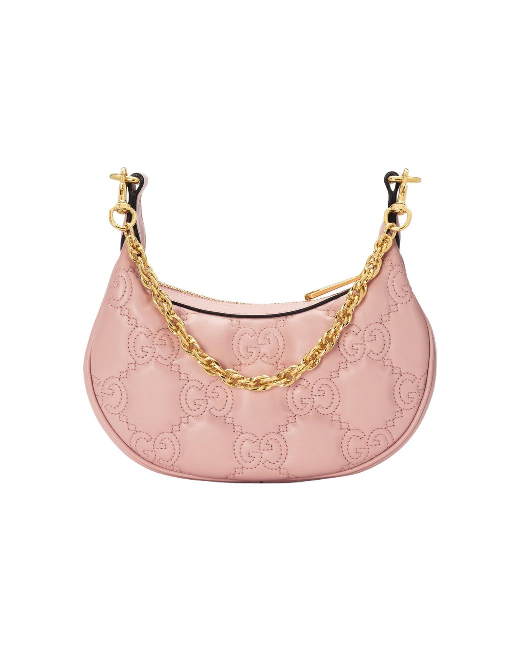 Gucci Pink GG Matelassé Mini Shoulder Bag