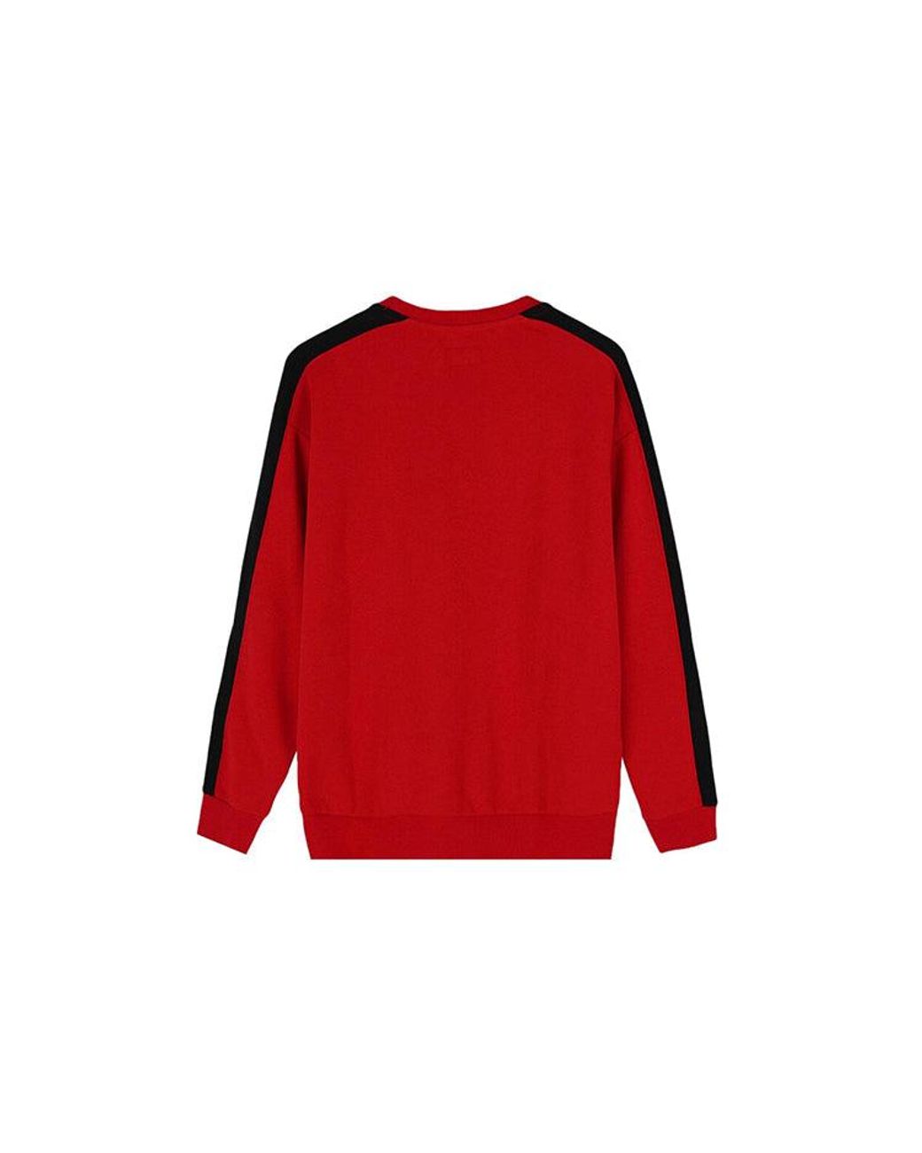 Converse Red Track Taping Crew Neck Sweatshirt for men