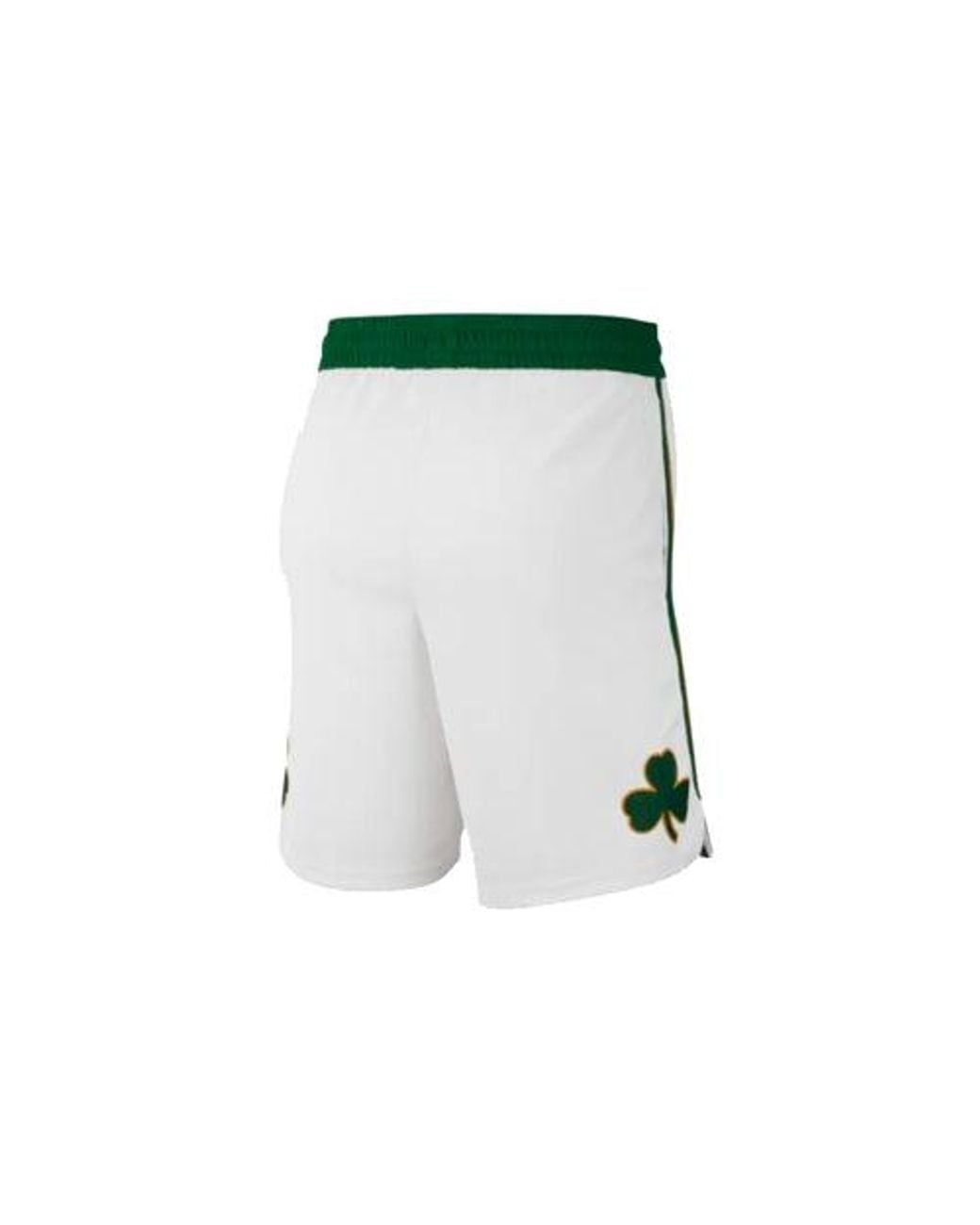 Nike White Nba City Edition Swingman Boston Celtics Shorts for men