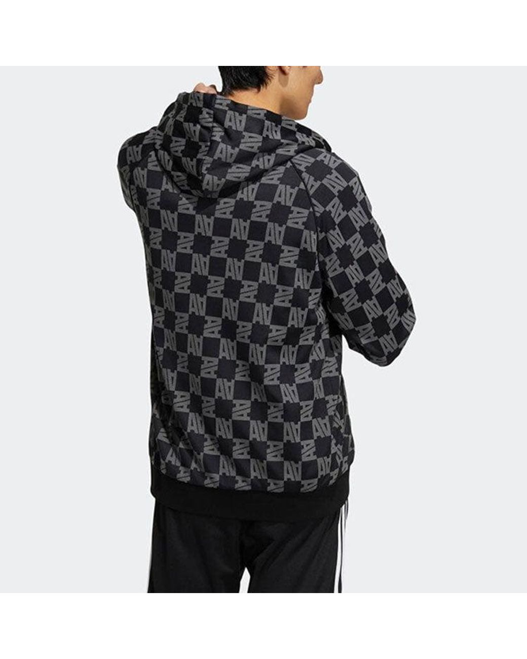 Adidas Black Monogram Jacket