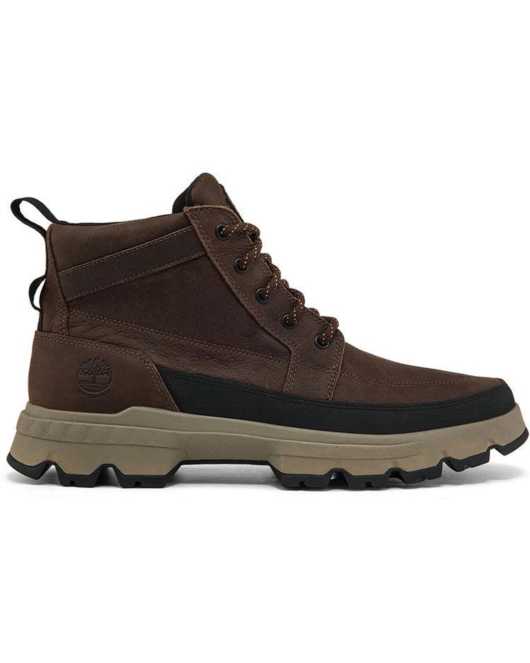 Timberland Brown Originals Ultra Waterproof Wide Fit Chukka Boots 'Dark' for men