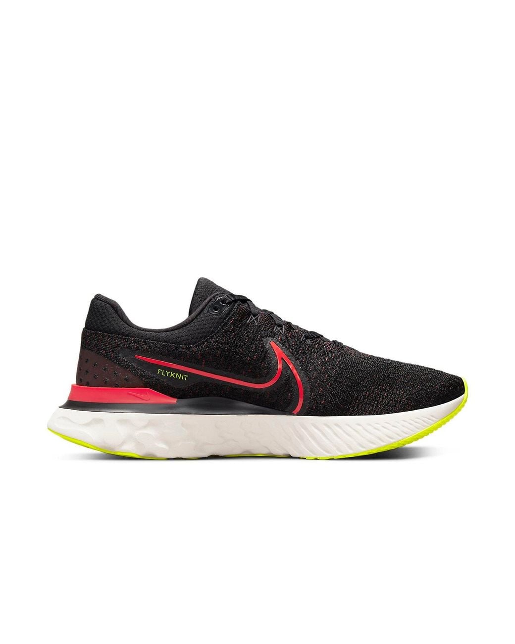 Nike Red React Infinity Run Flyknit 3 Siren' for men