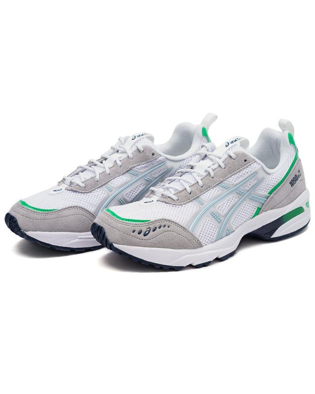 Asics White Gel-1090 V2 Glacier' for men
