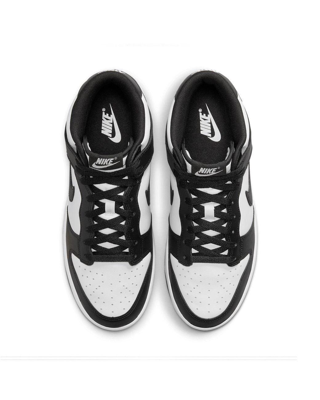Nike Black Dunk Mid 'Panda' for men