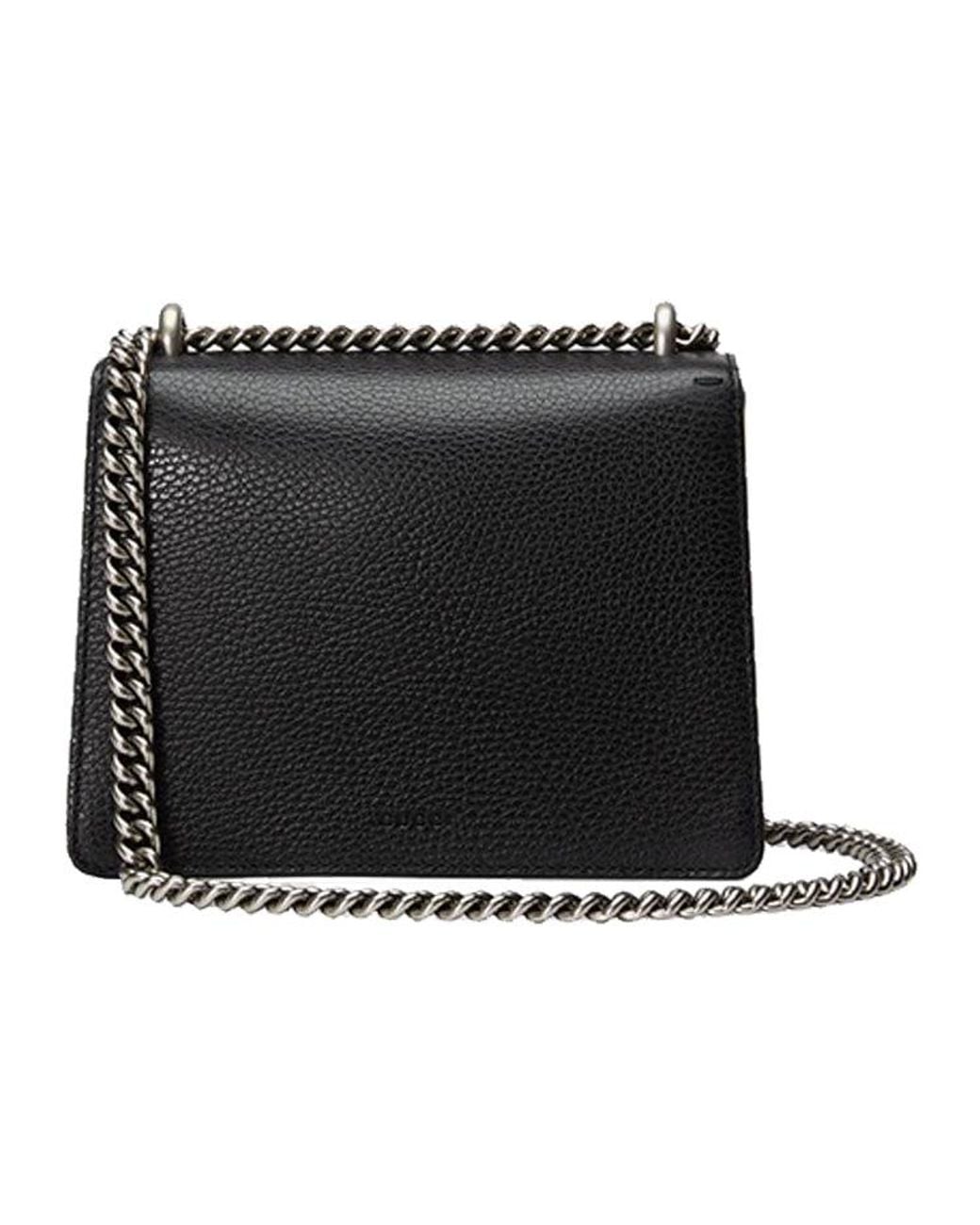 Gucci Black Dionysus Leather Mini Bag