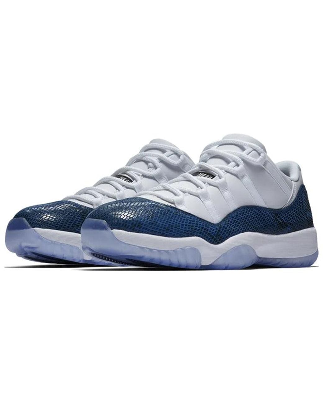 Nike Blue 11 Retro Low Snakeskin' 2019 for men
