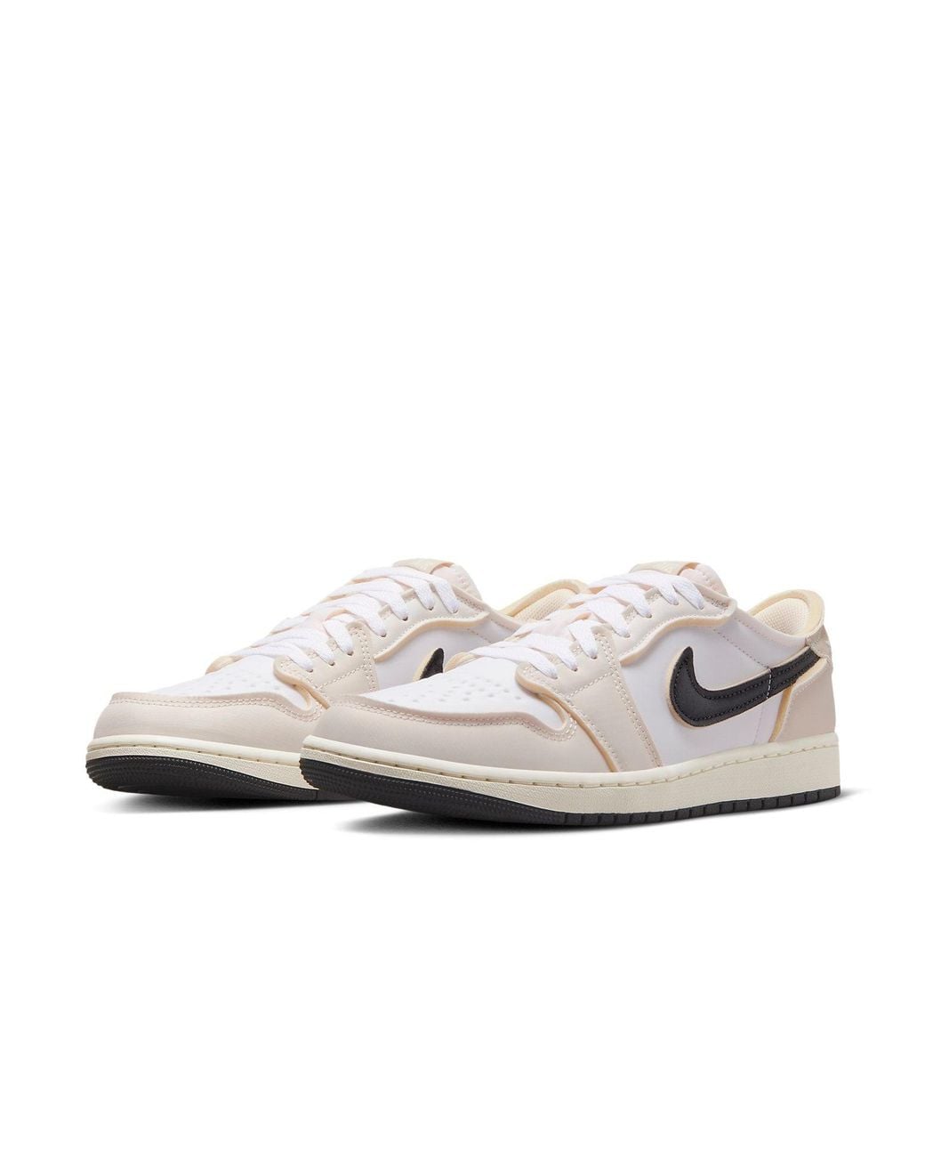 Nike White 1 Retro Low Og Ex 'Coconut Milk' for men