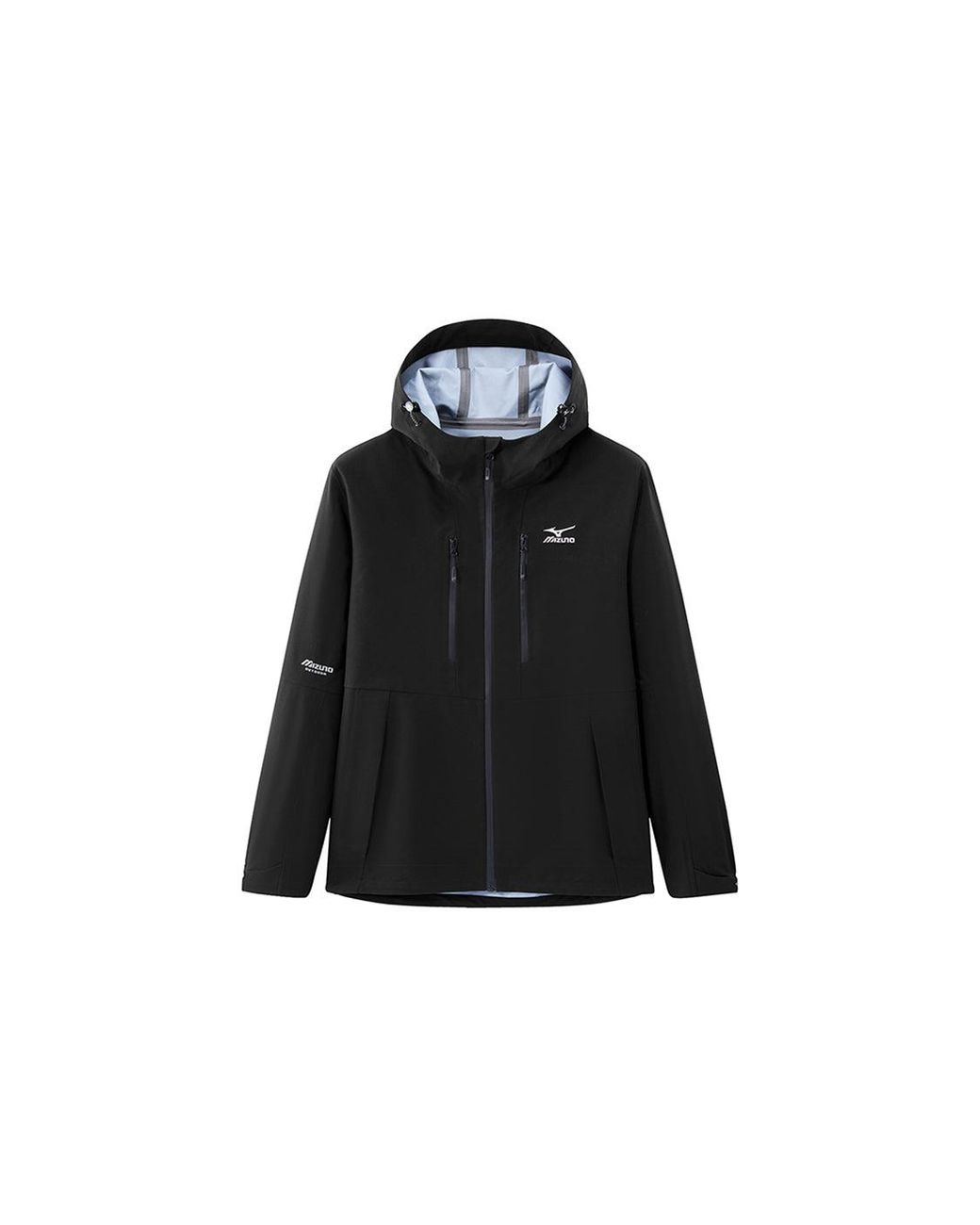 Mizuno Black Classic Logo Jacket for men